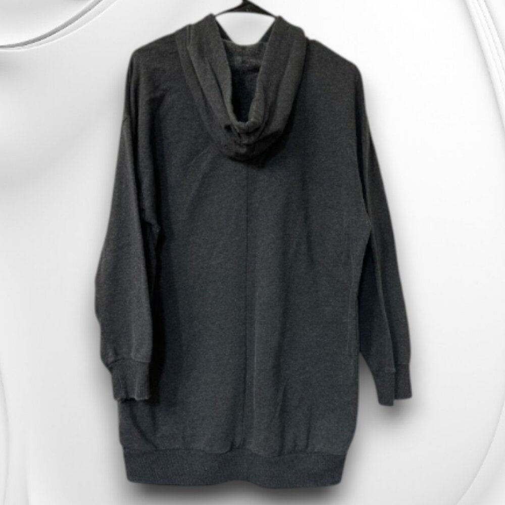 No Boundaries Tunic Dress Hoodie with a Hood And Skull Size: M - Picture 3 of 9